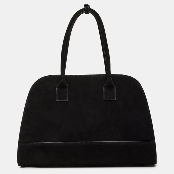 Steve Madden Heidee Bag in Black Suede - Picture 5 of 7